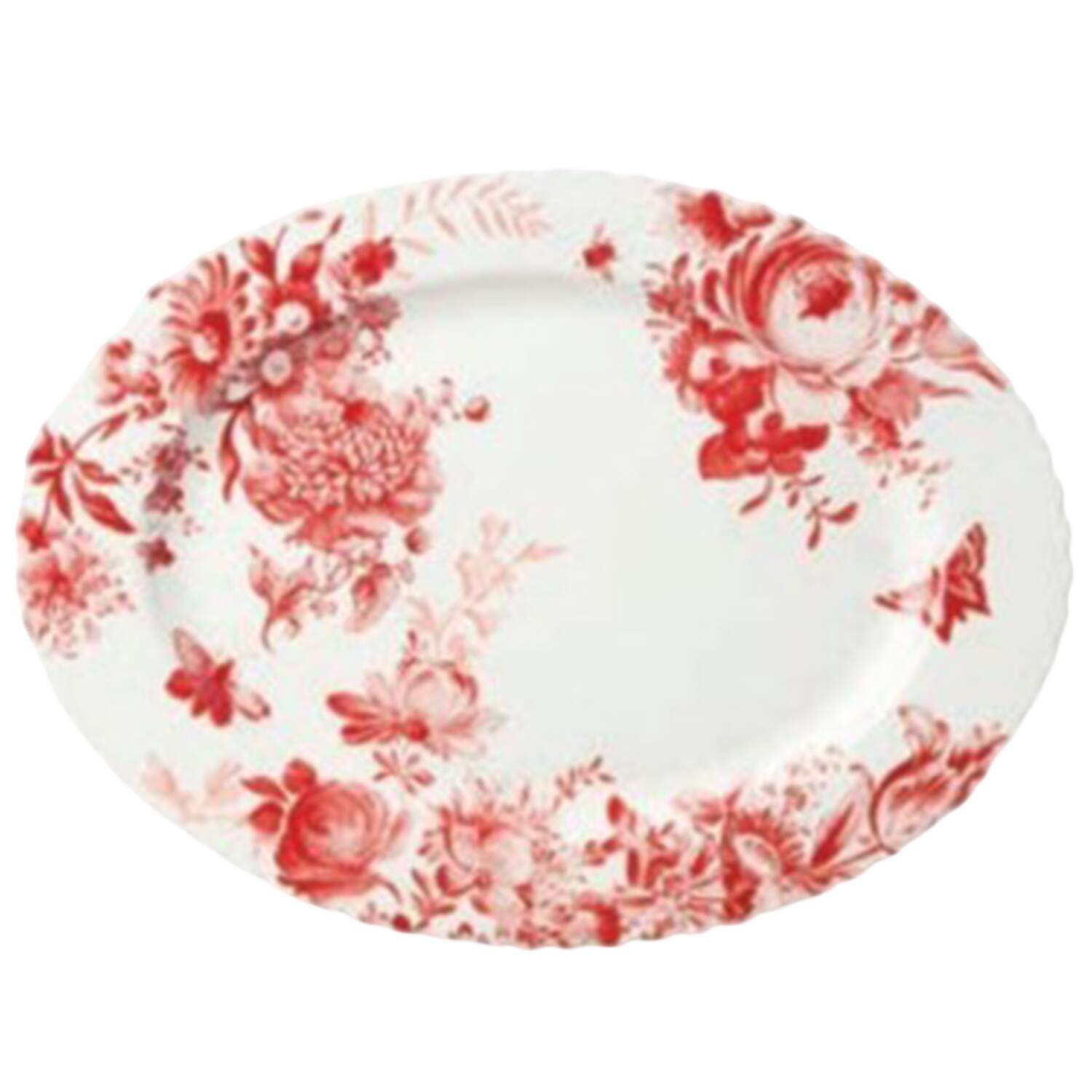 Gabrielle Rose 16" Oval Serving Platter by Certified International-1