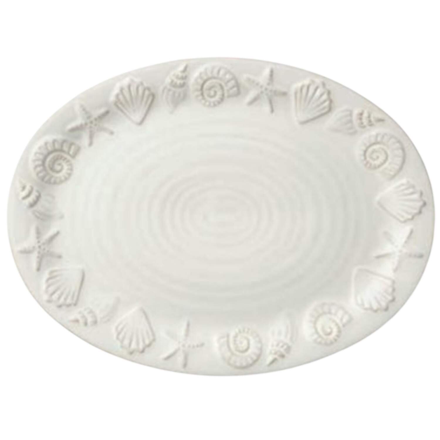 Coastline 16" Oval Serving Platter by Certified International-1
