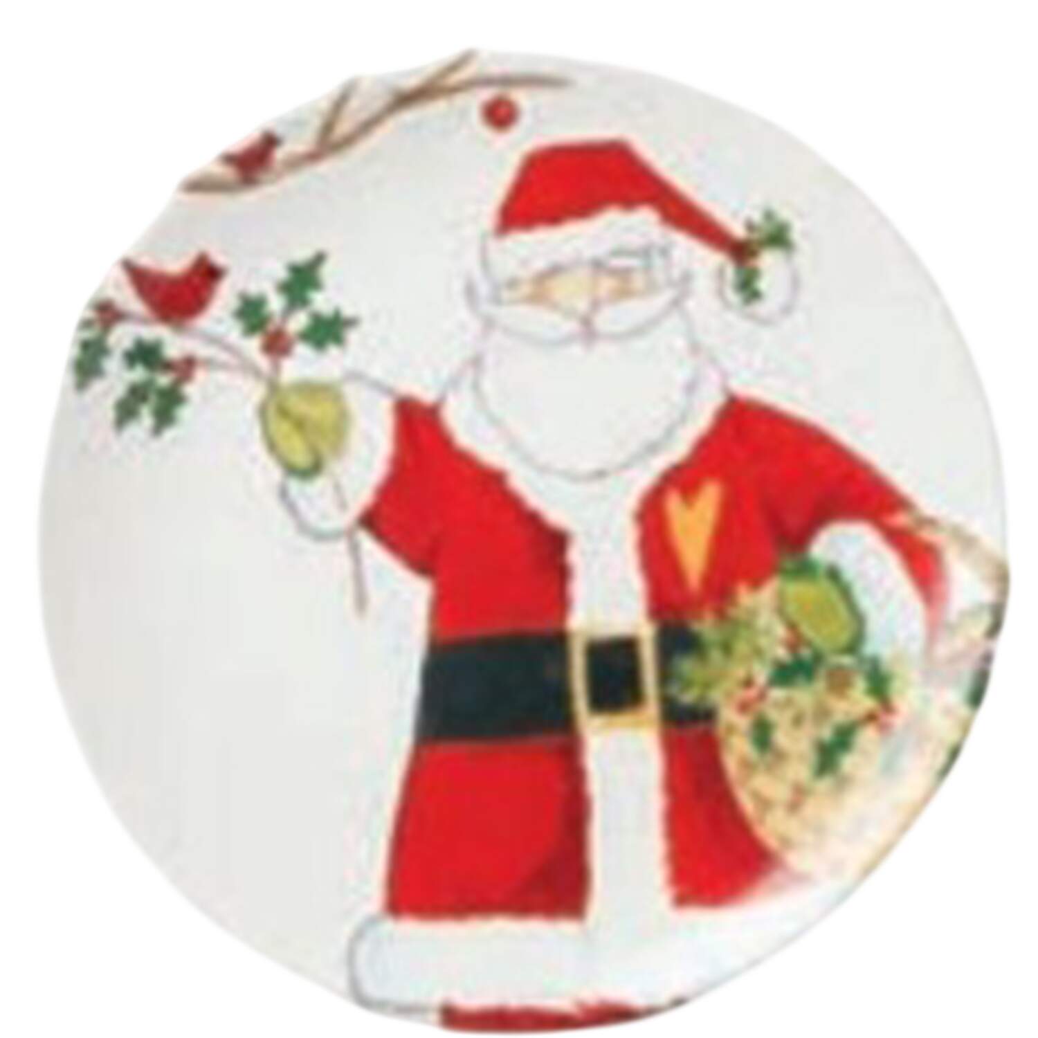 Santa's Delight Dinner Plate by Certified International-1