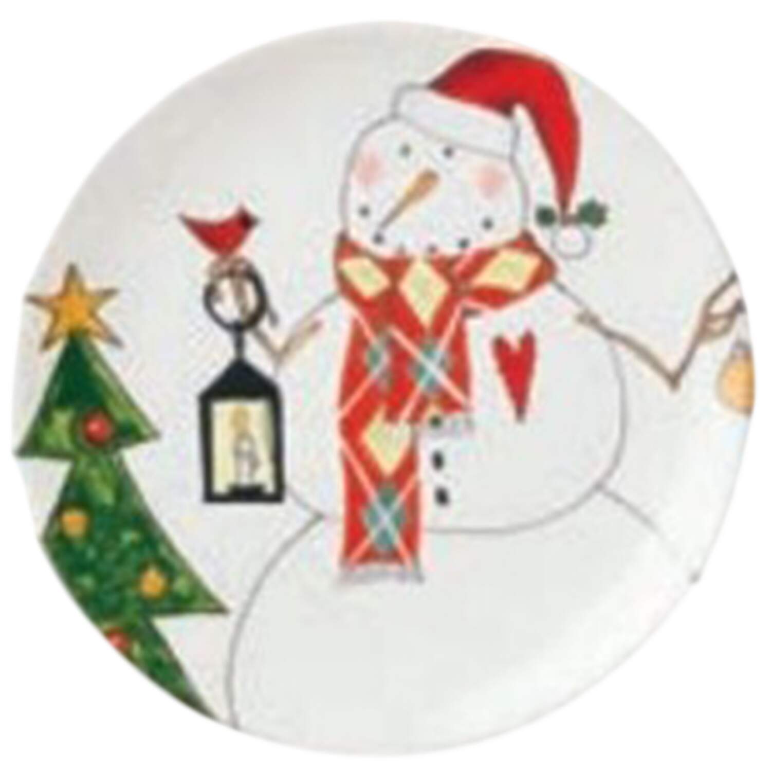 Snowman Delight Dinner Plate by Certified International-1
