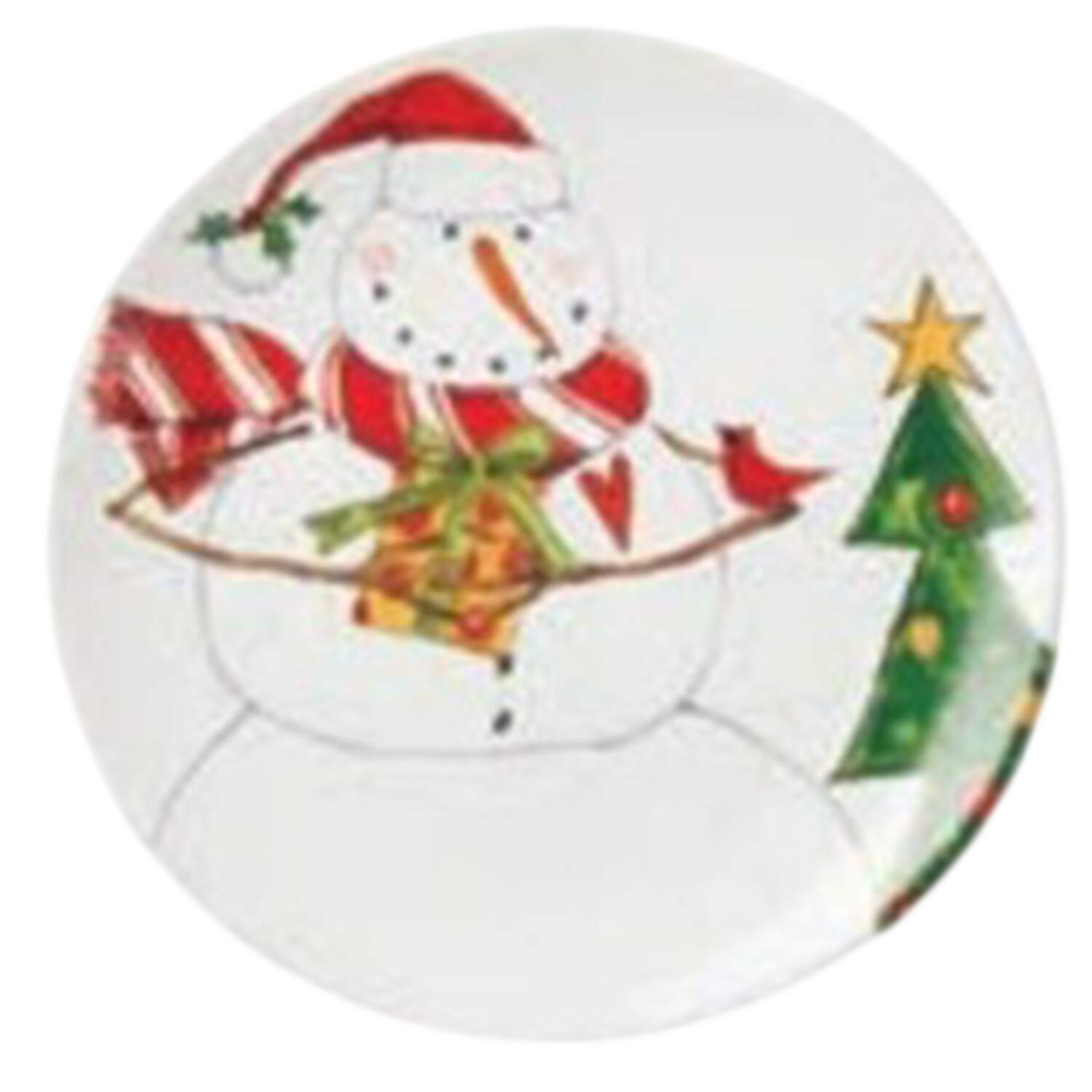 Snowman Delight Dinner Plate by Certified International-1
