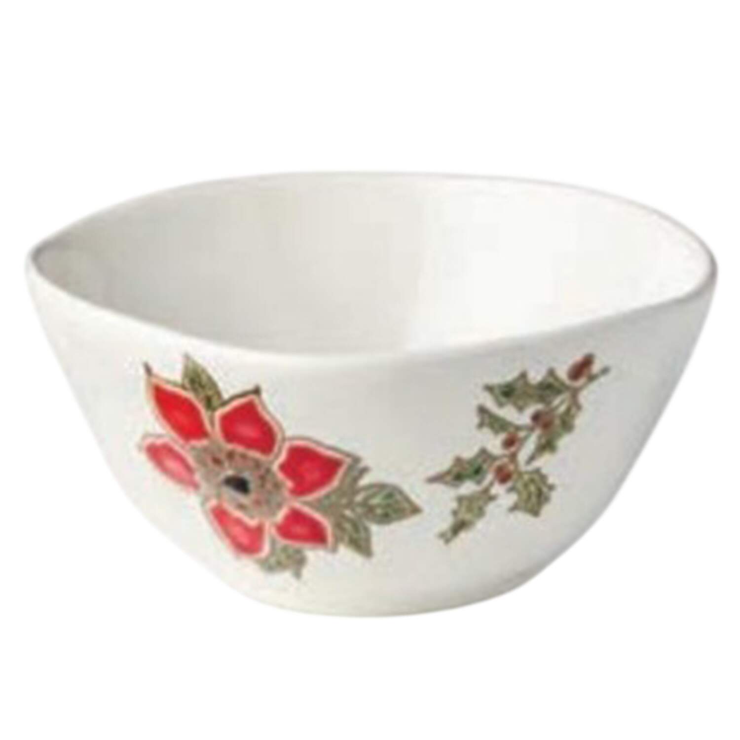 Festive Blooms Individual Ice Cream/Dessert Bowl by Certified International-1