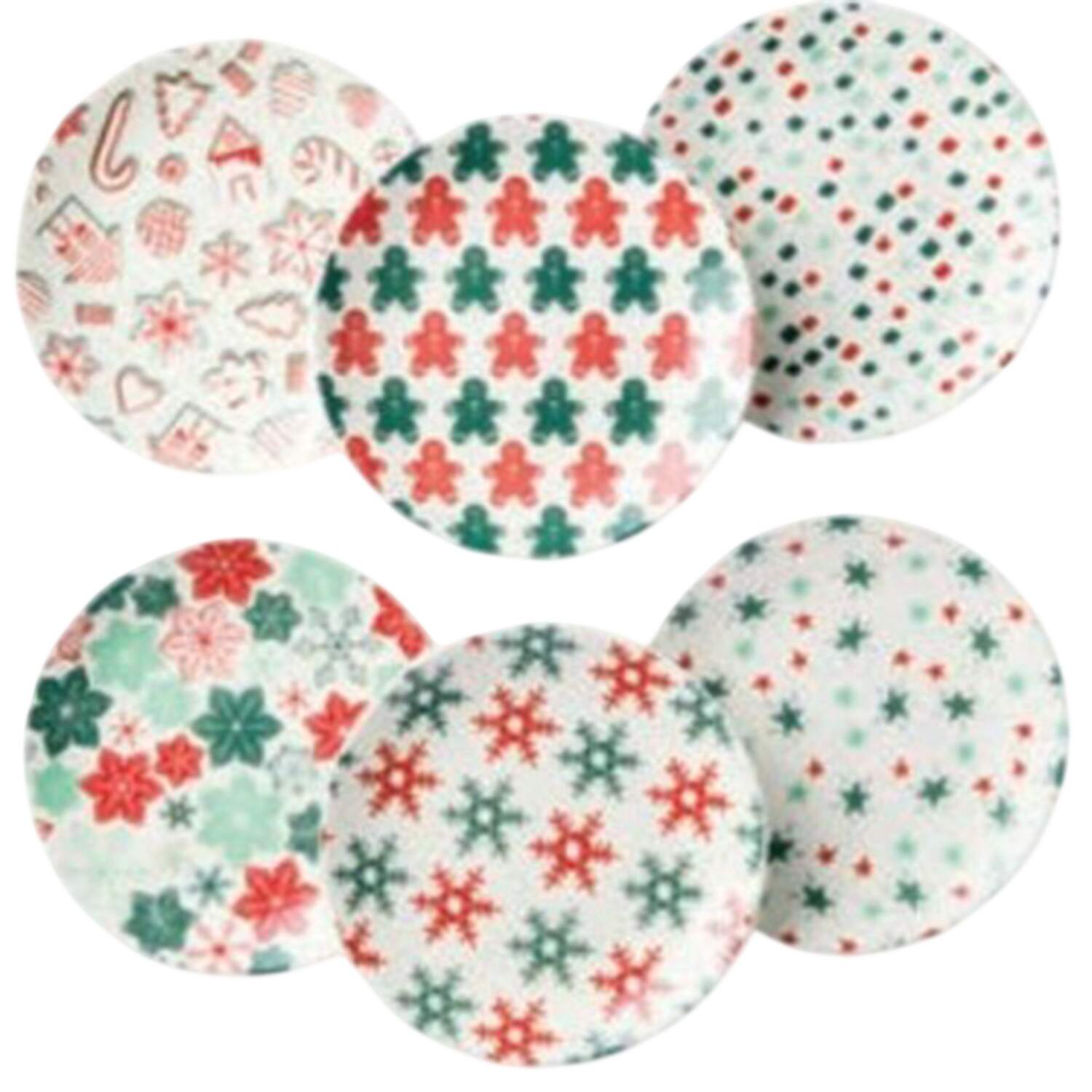 Holiday Spruce Canape Plate by Certified International-1
