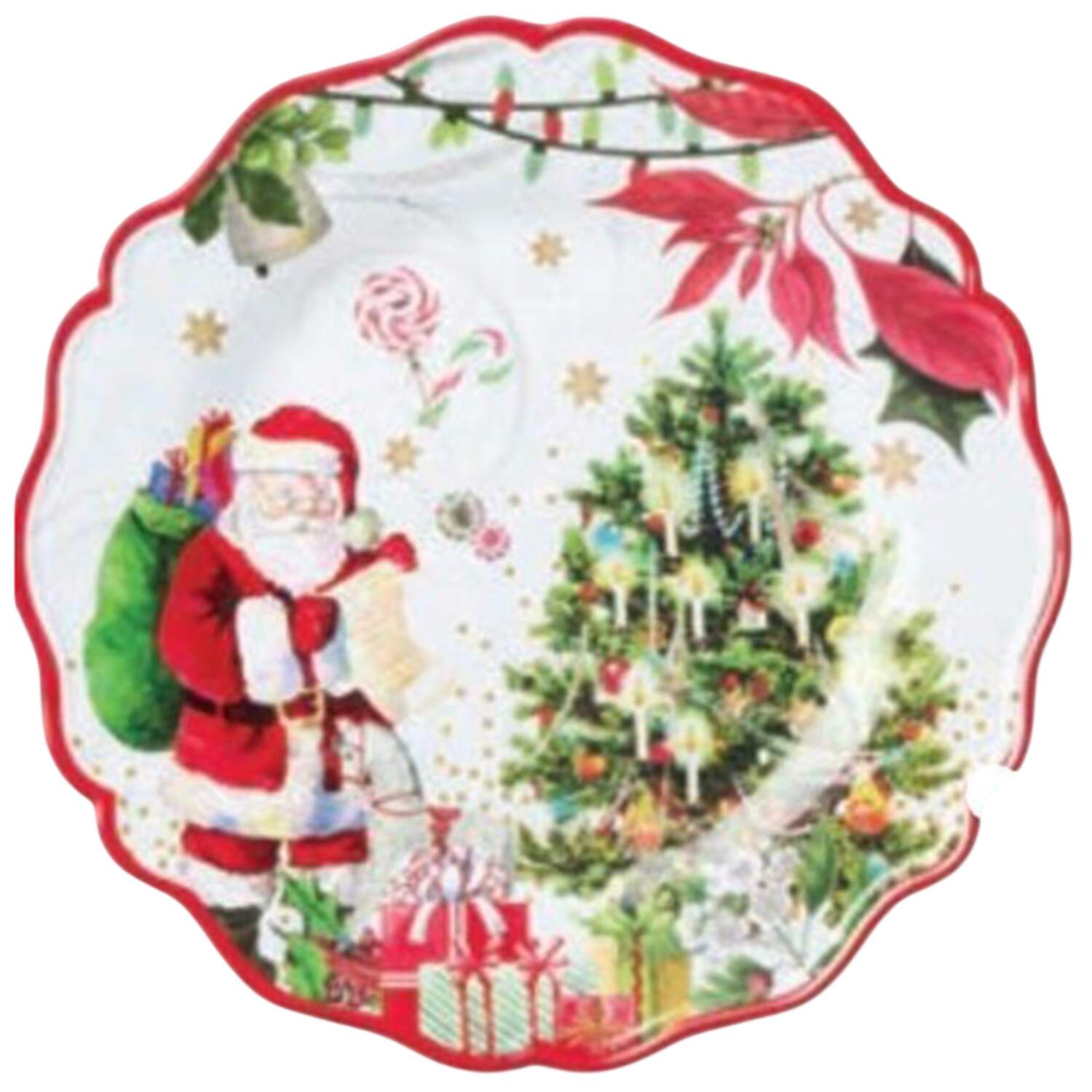 Santa's Delivery Dinner Plate by Certified International-1