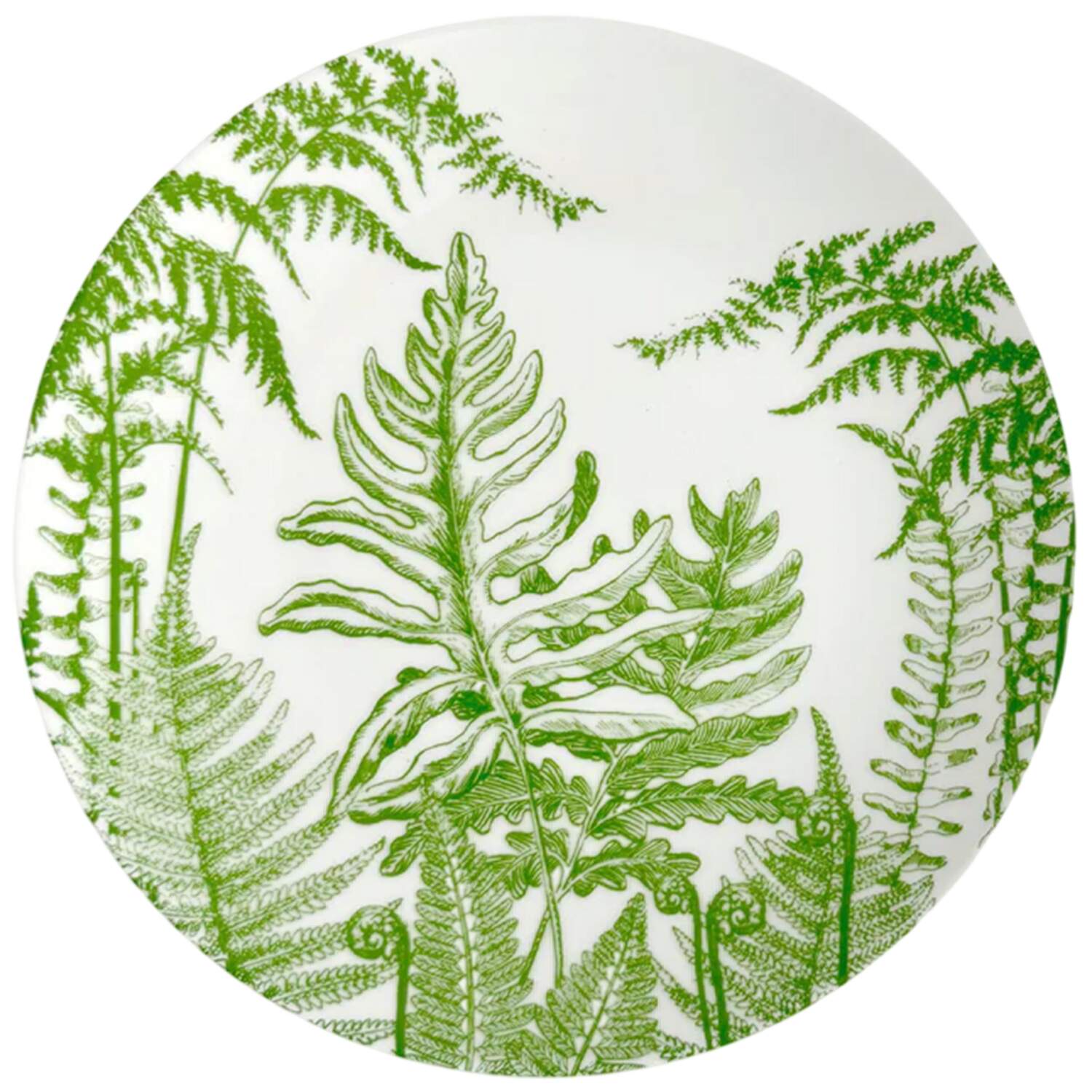 Spring Verde (Green) Salad Plate by Caskata-1