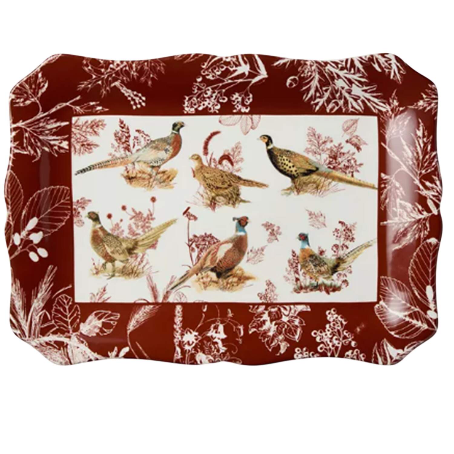Pheasant Grove 14" Rectangular Serving Platter by Certified International-1
