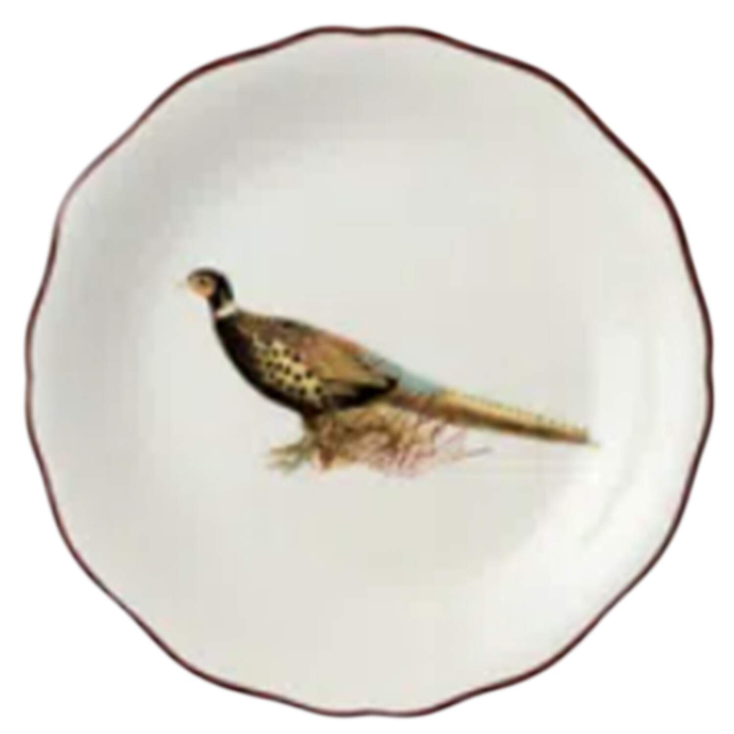 Pheasant Grove Canape Plate by Certified International-1