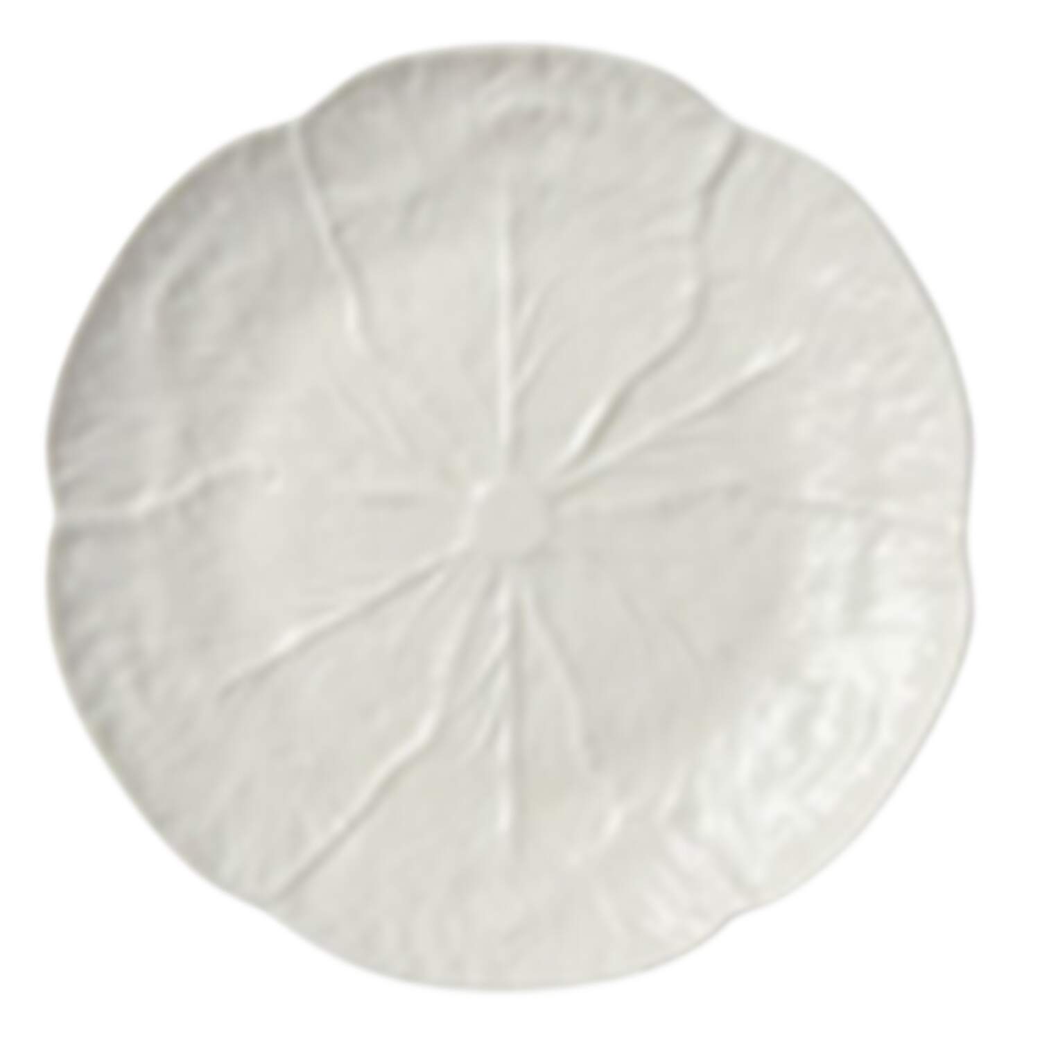 Le Jardin White Cabbage Salad/Dessert Plate by Certified International-1