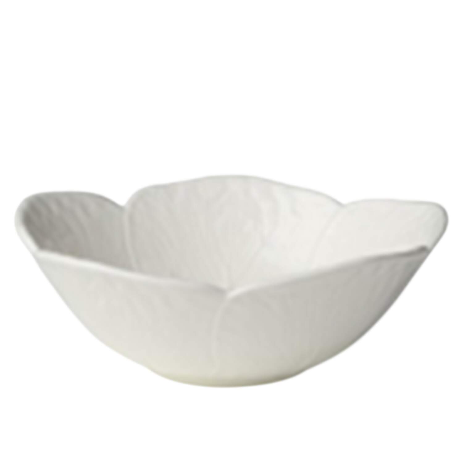 Le Jardin White Cabbage Coupe Cereal Bowl by Certified International-1