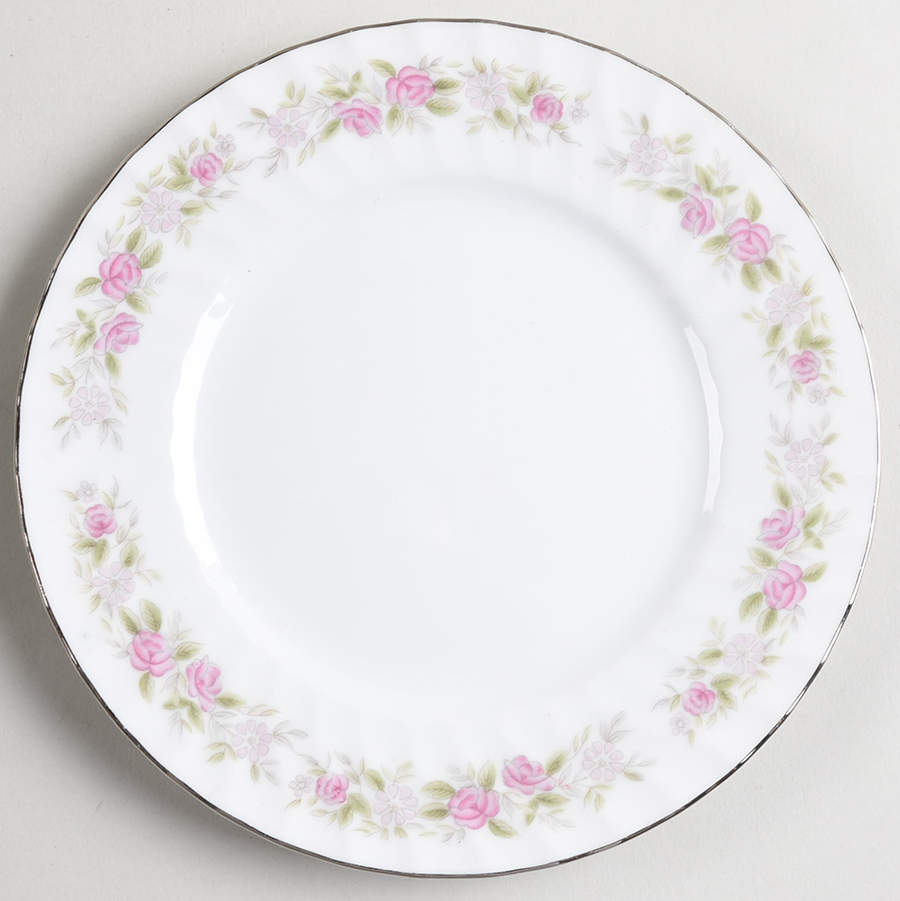 Teahouse Rose Bread & Butter Plate by Dansico-1