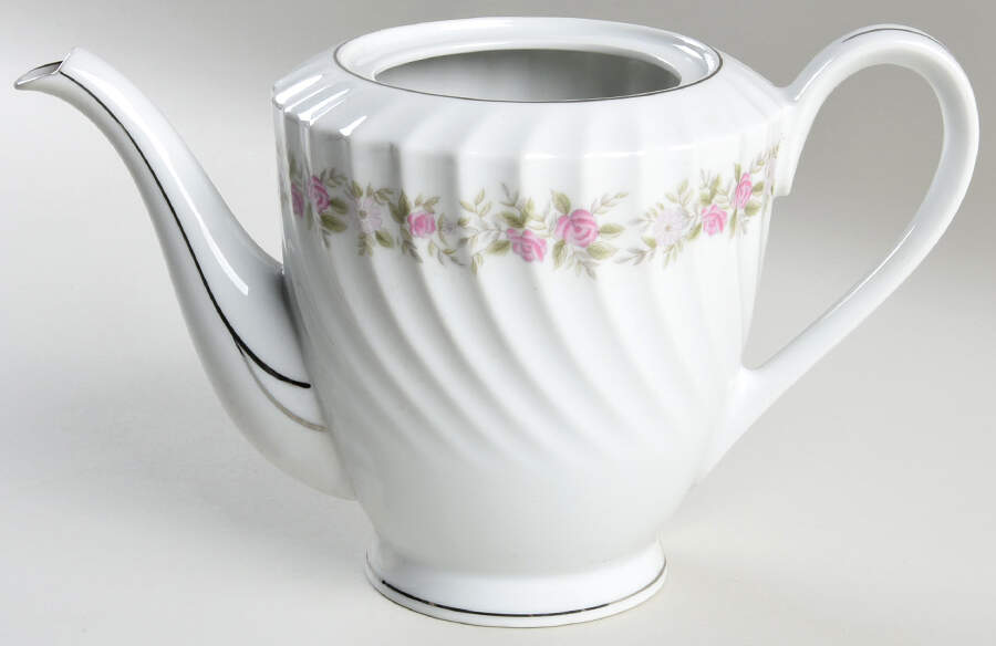 Teahouse Rose Teapot No Lid by Dansico-1