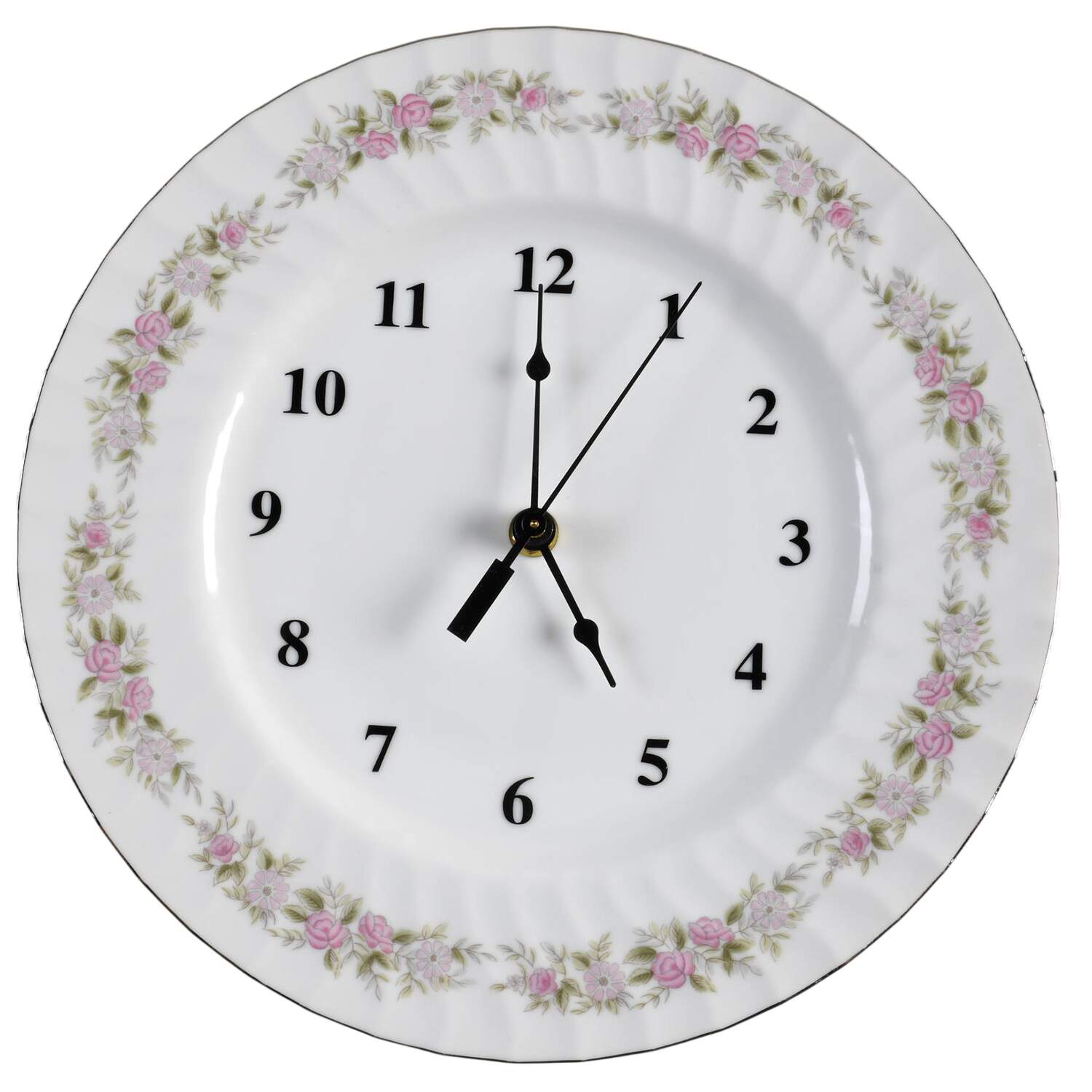 Teahouse Rose 1-2" depth  Clock Plate HC by Dansico-1