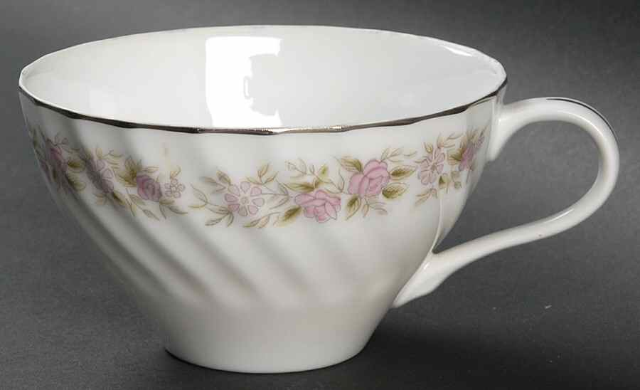 Teahouse Rose Flat Cup by Dansico-1
