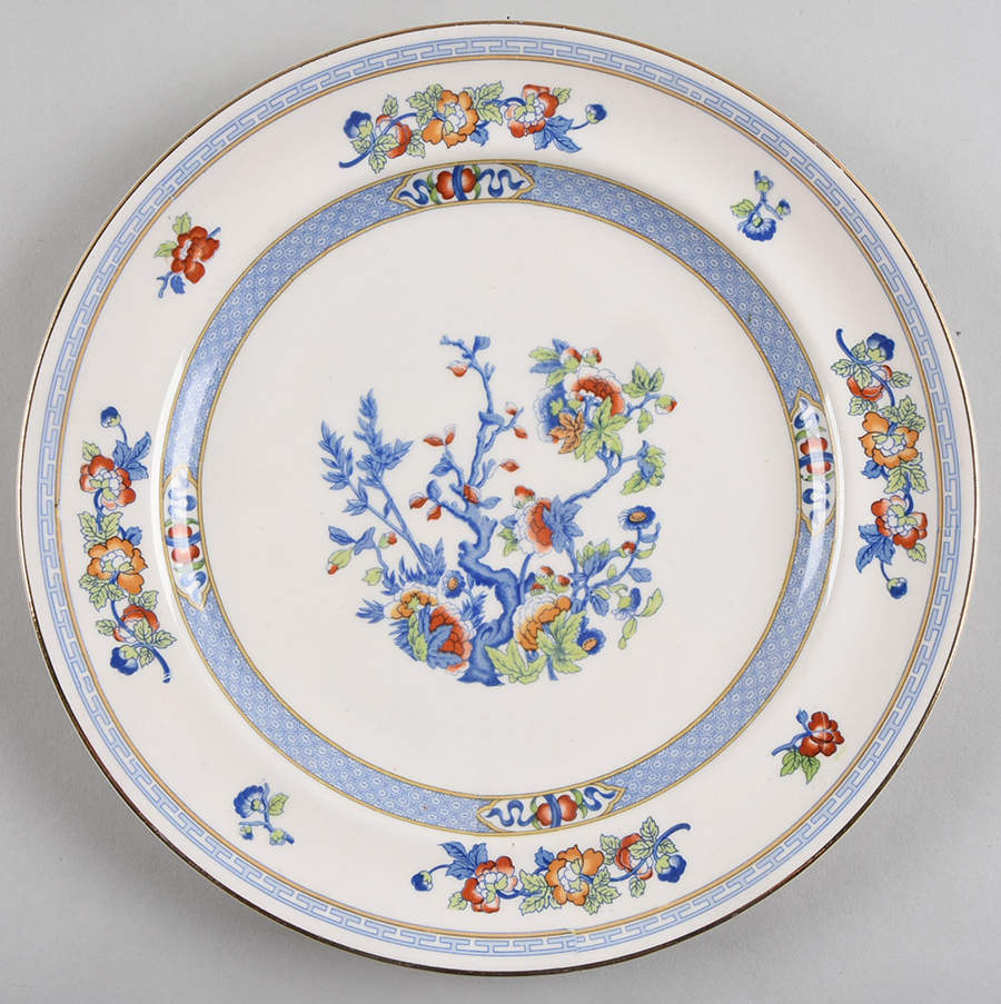 Indian Tree Luncheon Plate by Davison & Son-1