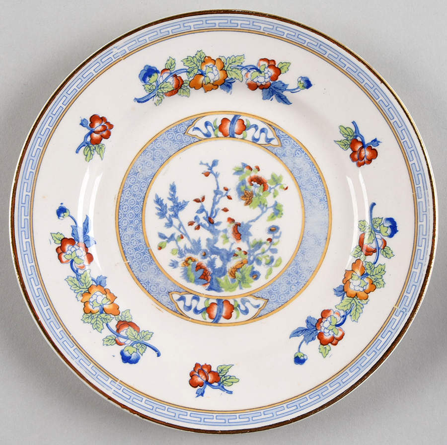 Indian Tree Bread & Butter Plate by Davison & Son-1
