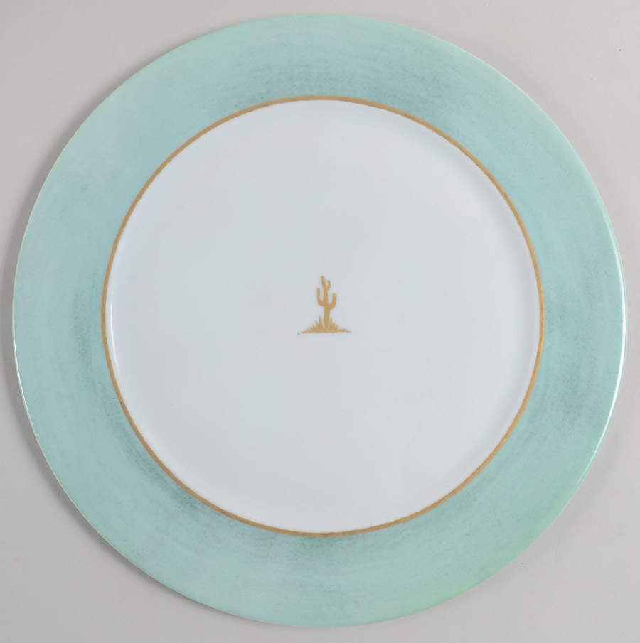 Cactus Service Plate (Charger) by Daum-1