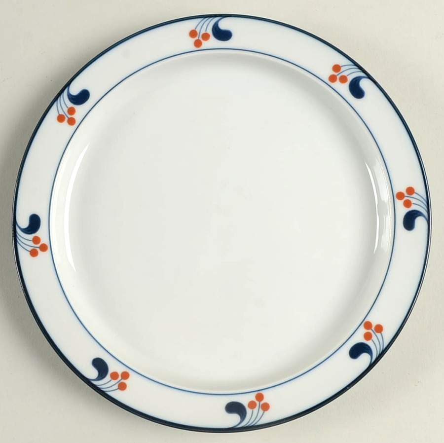 Aalborg (Red Berries) Bread & Butter Plate by Dansk-1