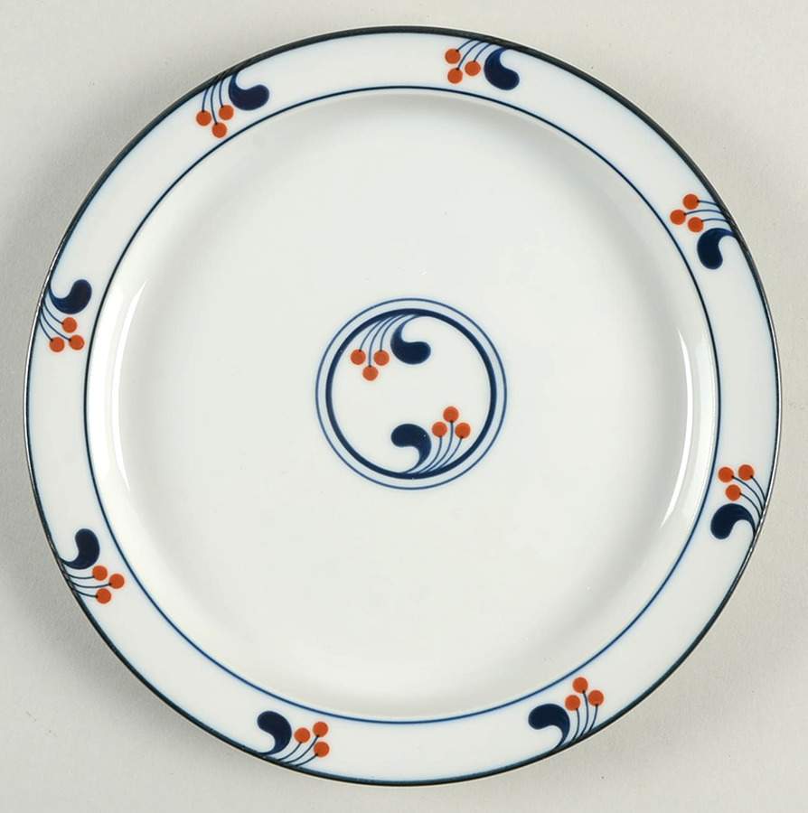 Aalborg (Red Berries) Bread & Butter Plate by Dansk-1