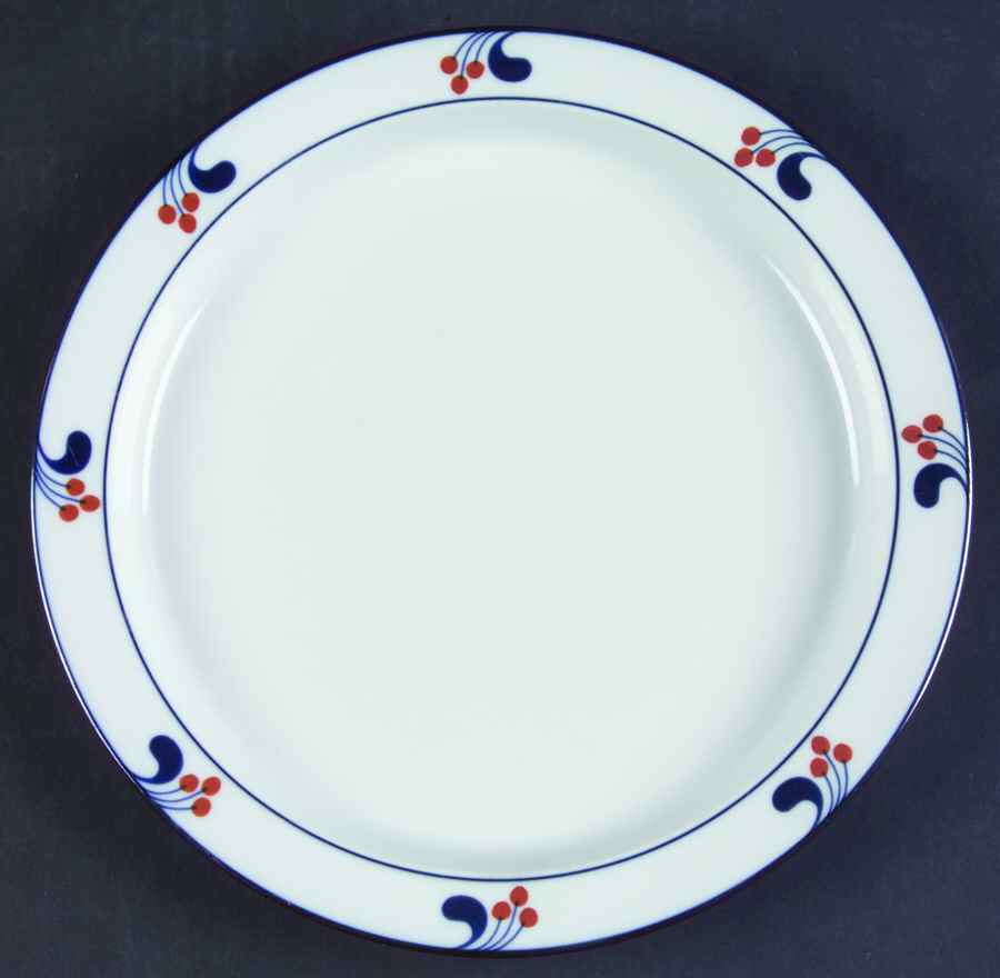 Aalborg (Red Berries) Accent Salad Plate by Dansk-1
