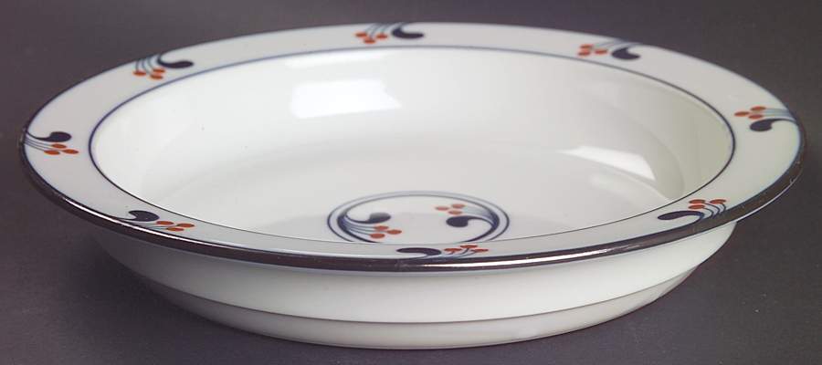 Aalborg (Red Berries) Rim Soup Bowl by Dansk-1