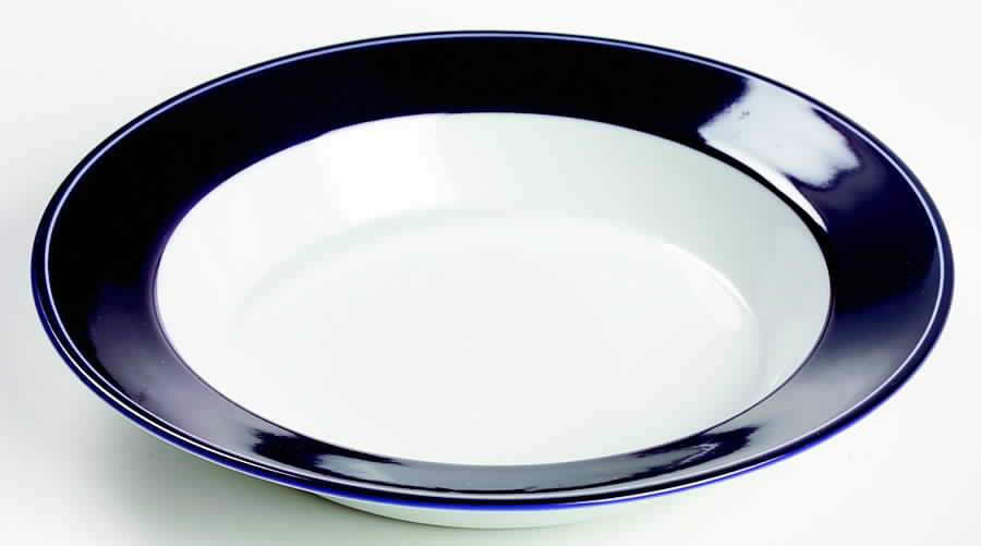 Adagio Blue (Portugal) Rim Soup Bowl by Dansk-1