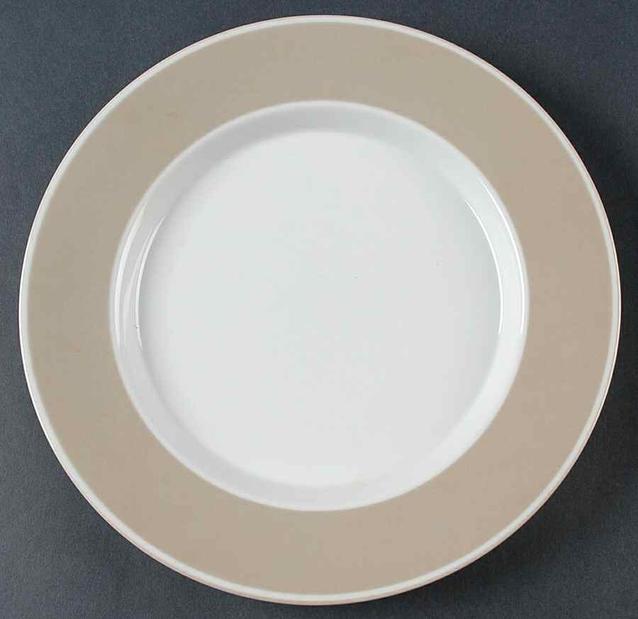 Adagio Taupe Salad Plate by Dansk-1