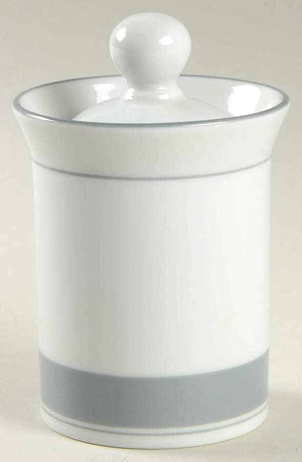 Allegro Grey Sugar Bowl & Lid by Dansk-1