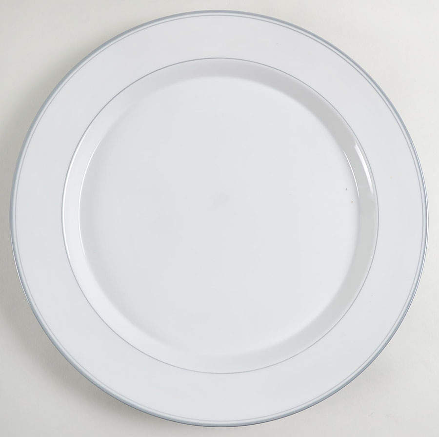 Allegro Grey 13" Chop Plate (Round Platter) by Dansk-1