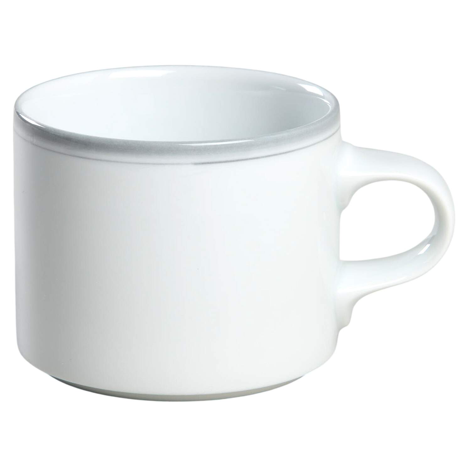 Allegro Grey Flat Cup by Dansk-1