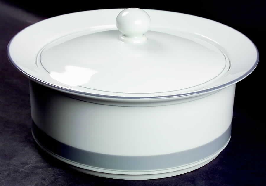 Allegro Grey 2 Qt Round Covered Casserole by Dansk-1