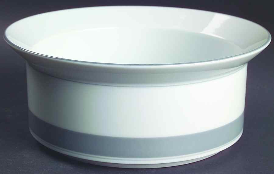 Allegro Grey 8" Round Vegetable Bowl by Dansk-1