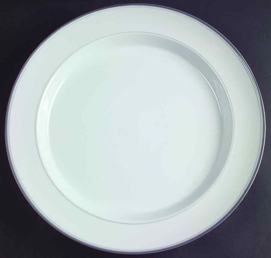 Allegro Grey 13" Chop Plate (Round Platter) by Dansk-1