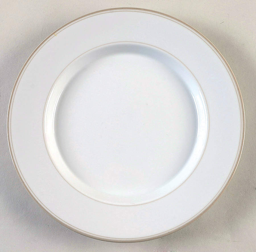 Allegro Taupe Salad Plate by Dansk-1