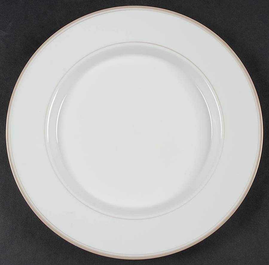 Allegro Taupe Salad Plate by Dansk-1