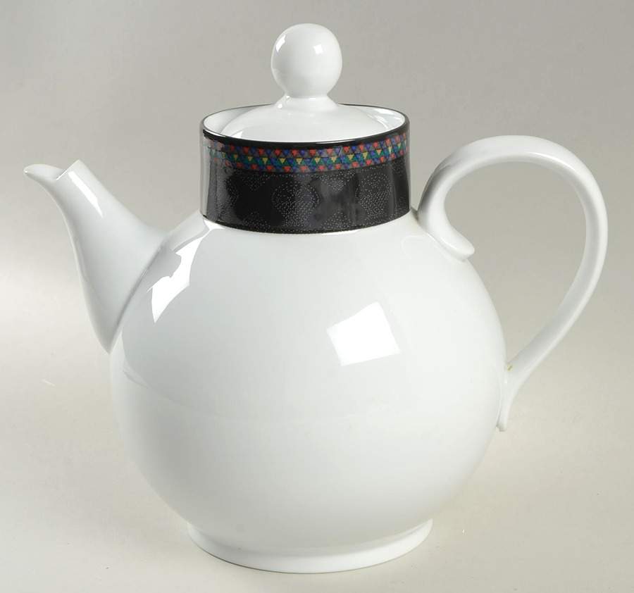 Amish Shadow Tea/Coffee Pot & Lid by Dansk-1