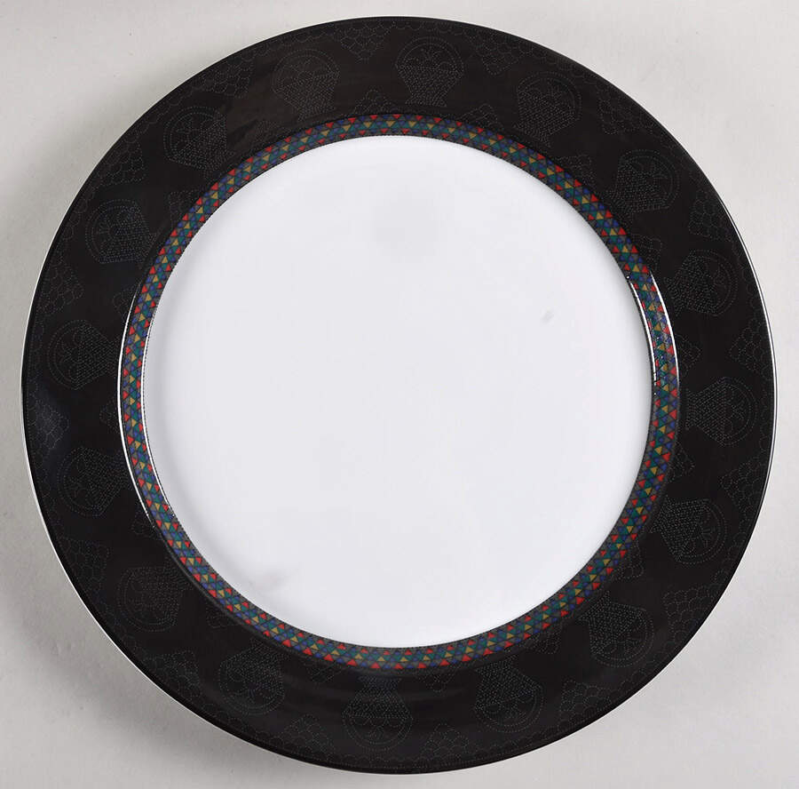 Amish Shadow 13" Chop Plate (Round Platter) by Dansk-1