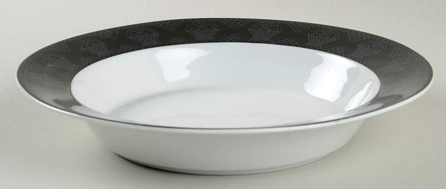 Amish Shadow Rim Soup Bowl by Dansk-1