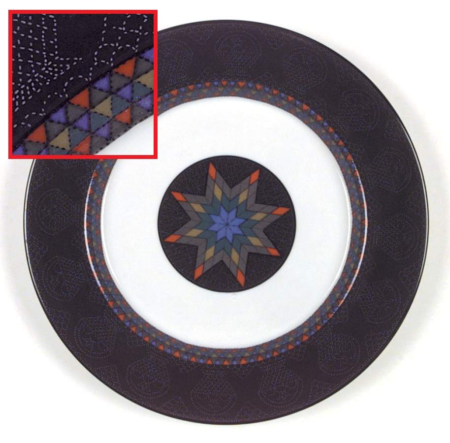 Amish Shadow Salad Plate by Dansk-1