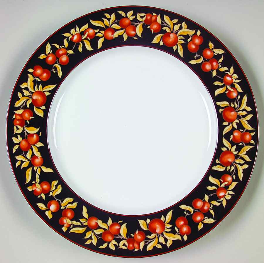 Apple Blossom 12" Chop Plate (Round Platter) by Dansk-1