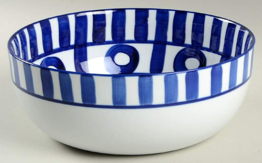 Arabesque (Sri Lanka, Phillipines) 9" Round Vegetable Bowl by Dansk-1