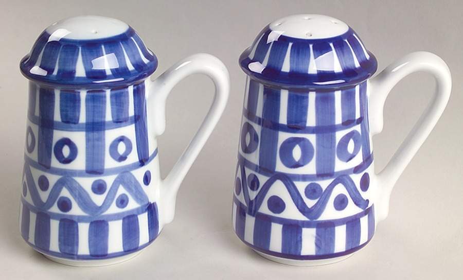 Arabesque (Sri Lanka, Phillipines) Stove Top Salt & Pepper Set by Dansk-1