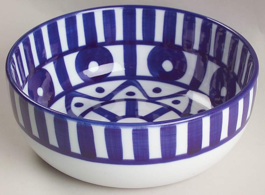 Arabesque (Sri Lanka, Phillipines) 8" Round Vegetable Bowl by Dansk-1