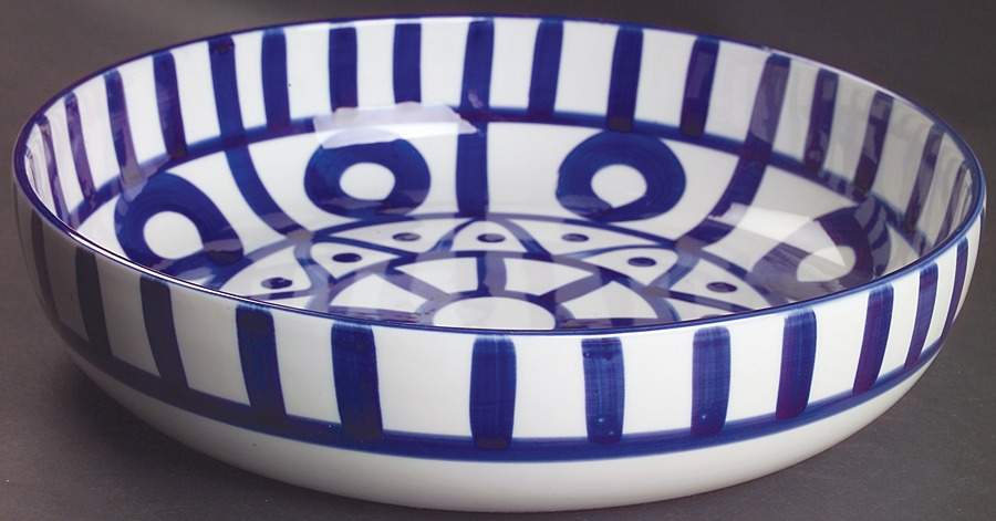 Arabesque (Sri Lanka, Phillipines) 13" Pasta Serving Bowl by Dansk-1