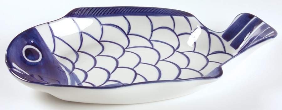 Arabesque (Sri Lanka, Phillipines) 11" Fish Platter by Dansk-1