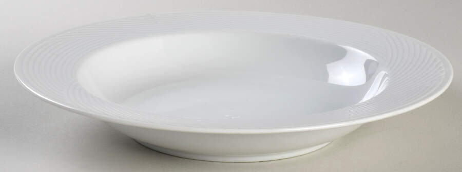 Bamboo Large Rim Soup Bowl by Dansk-1