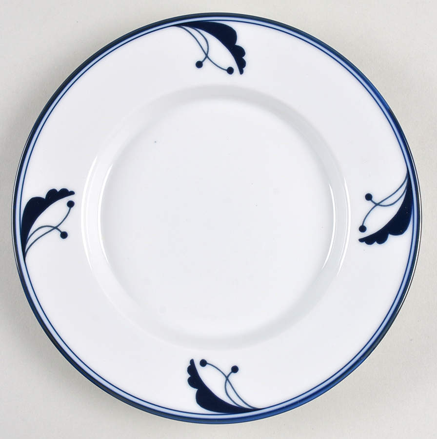 Bayberry Blue (Japan, Portugal) Bread & Butter Plate by Dansk-1