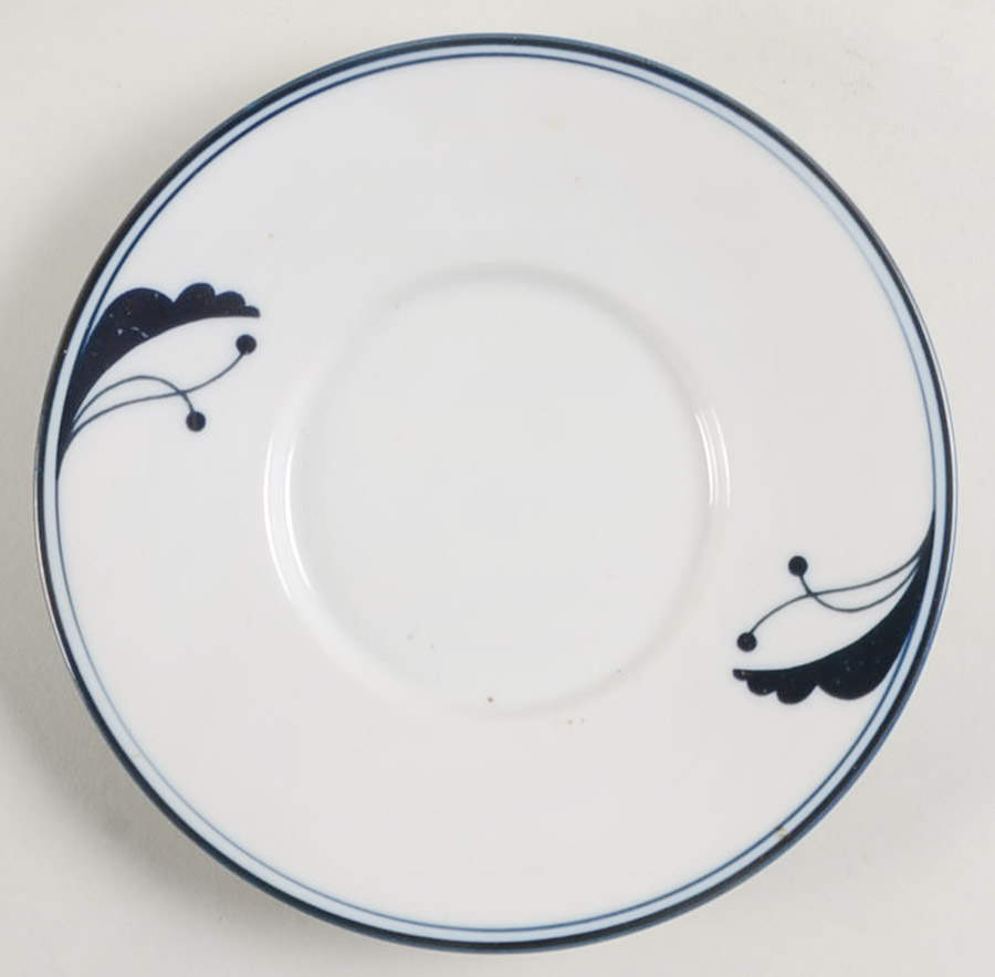 Bayberry Blue (Japan, Portugal) Saucer for Flat Cup by Dansk-1