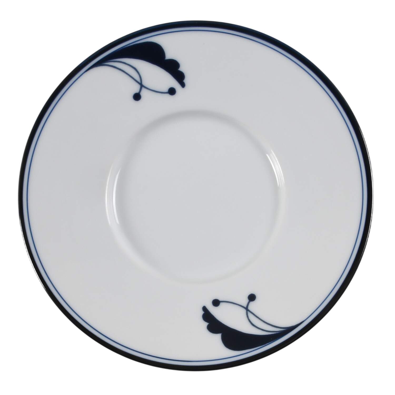 Bayberry Blue (Japan, Portugal) Saucer for Flat Cup by Dansk-1