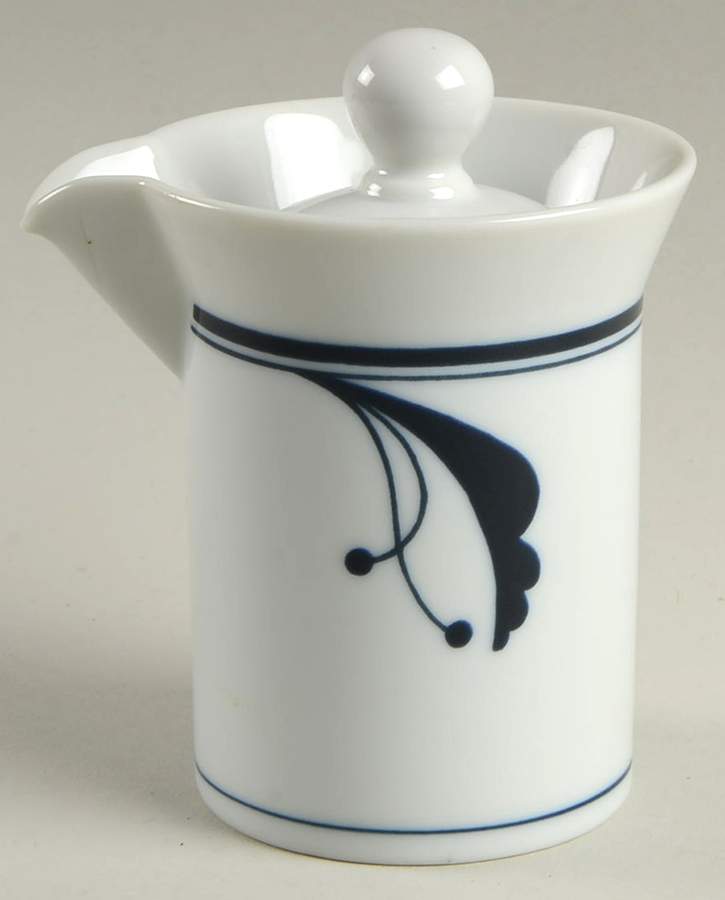 Bayberry Blue (Japan, Portugal) Creamer & Lid by Dansk-1