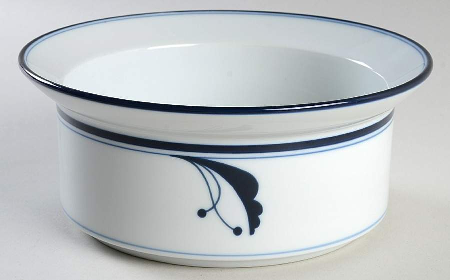 Bayberry Blue (Japan, Portugal) 7" Round Vegetable Bowl by Dansk-1